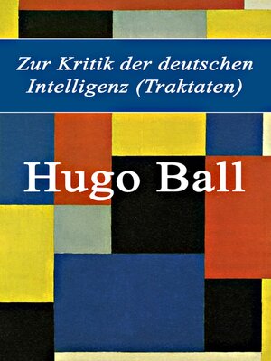 cover image of Zur Kritik der deutschen Intelligenz (Traktaten)